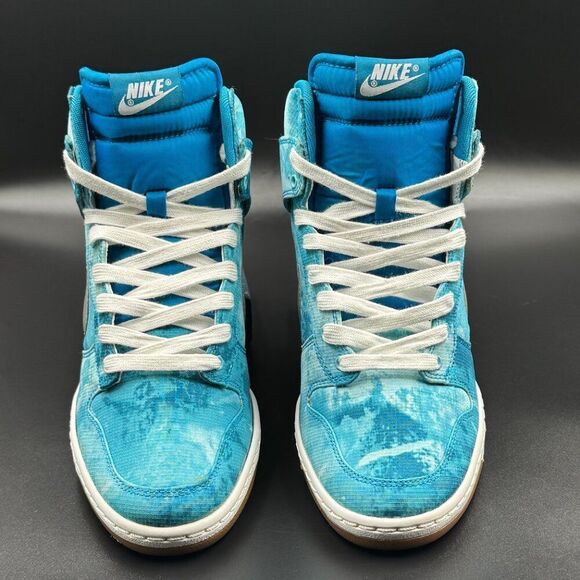 Nike Wmns Dunk Sky Hi Wedge Print - Picture 3 of 11